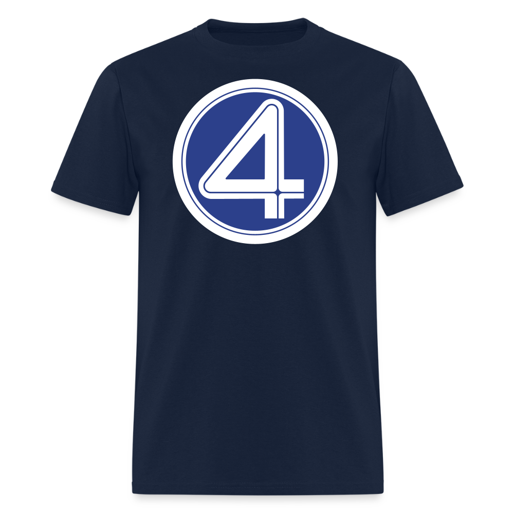 Fantastic Four 2025 Movie T Shirt - navy