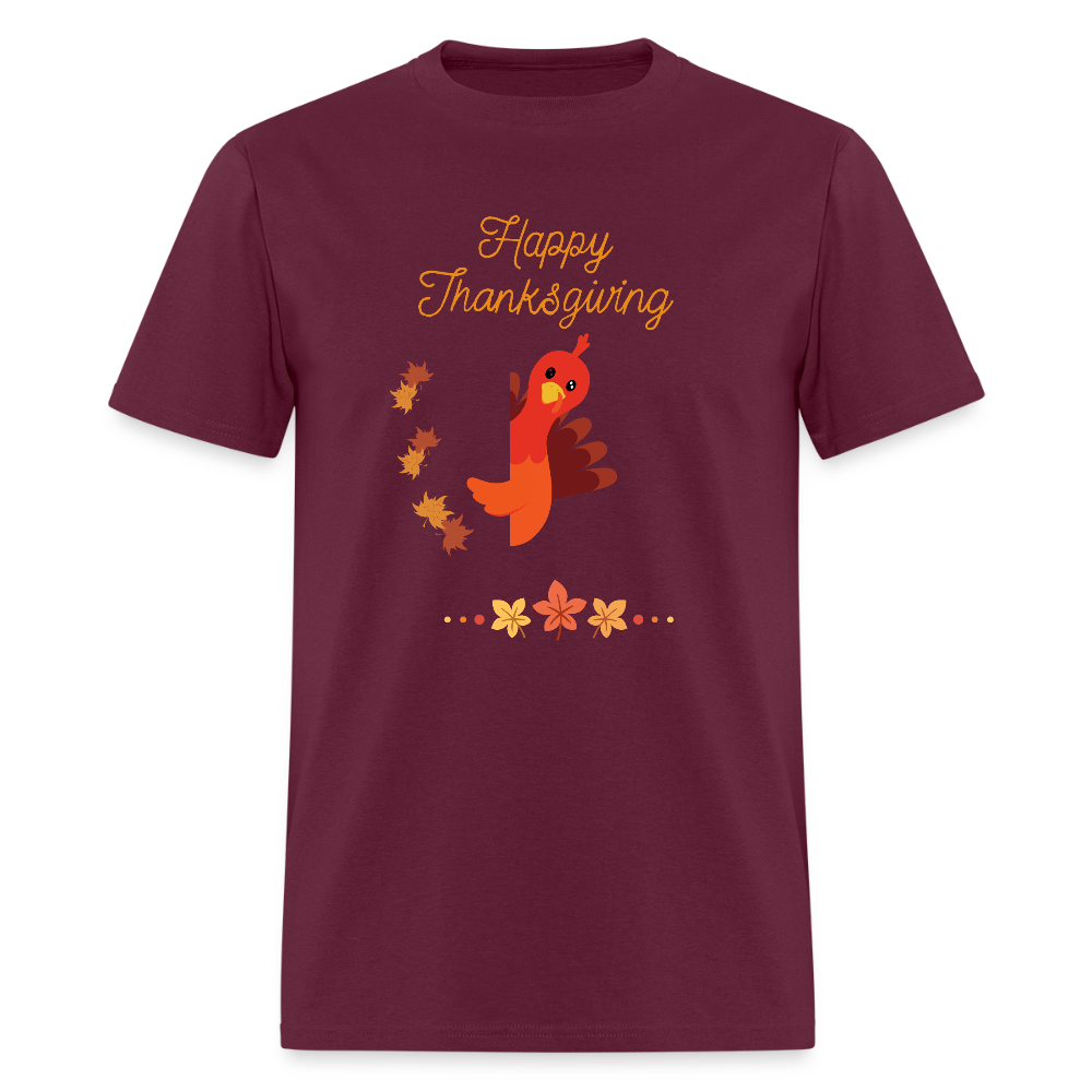 2025 Thanksgiving - burgundy