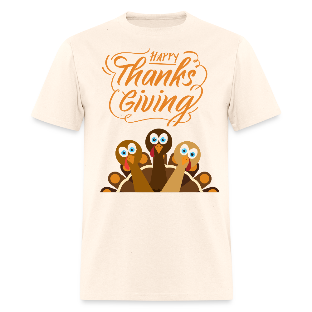 Family Of Three 2025 Thankgiving - natural